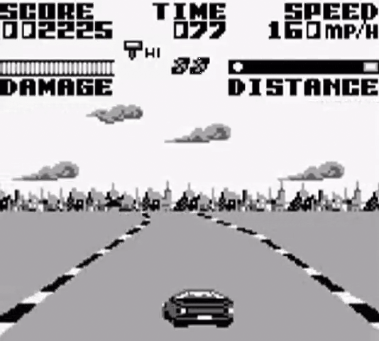 Chase HQ screenshot 4 for GameBoy